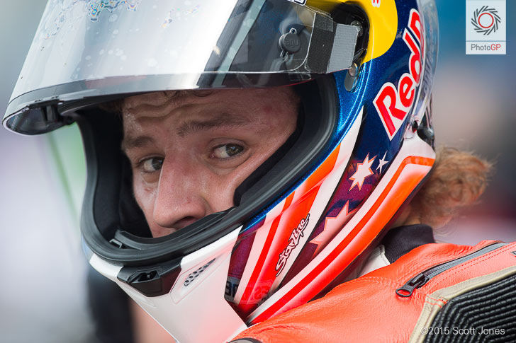 Jack Miller pit lane Assen 2015
