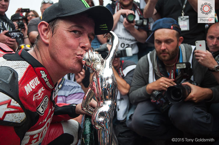 John McGuinness Isle of Man TT 2015 TG