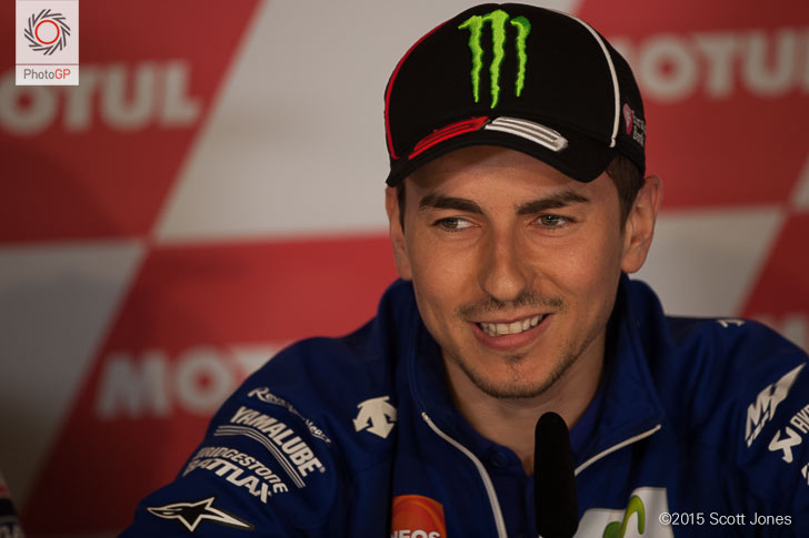 Jorge Lorenzo Assen 2015 press conference