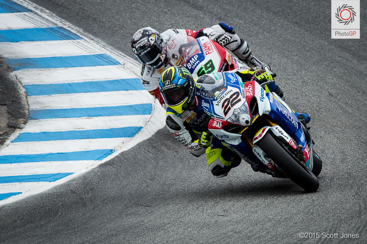 Alex Lowes Suzuki wsbk laguna seca 2015
