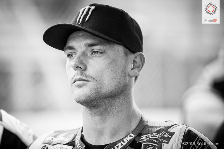Alex Lowes grid WSBK Laguna Seca