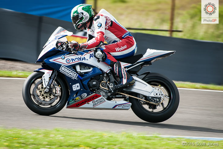 BSB Knockhill 2015 Peter Hickman RAF BMW