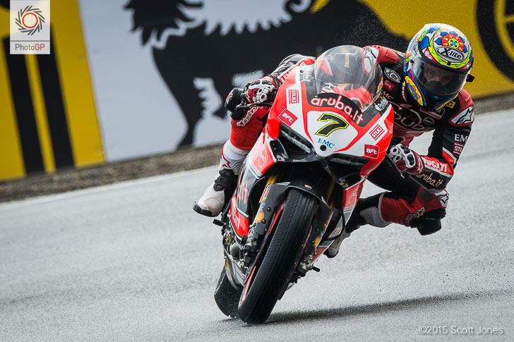 Chaz Davies WSBK Laguna Seca