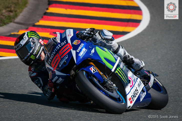 Jorge Lorenzo Sachsenring 2015