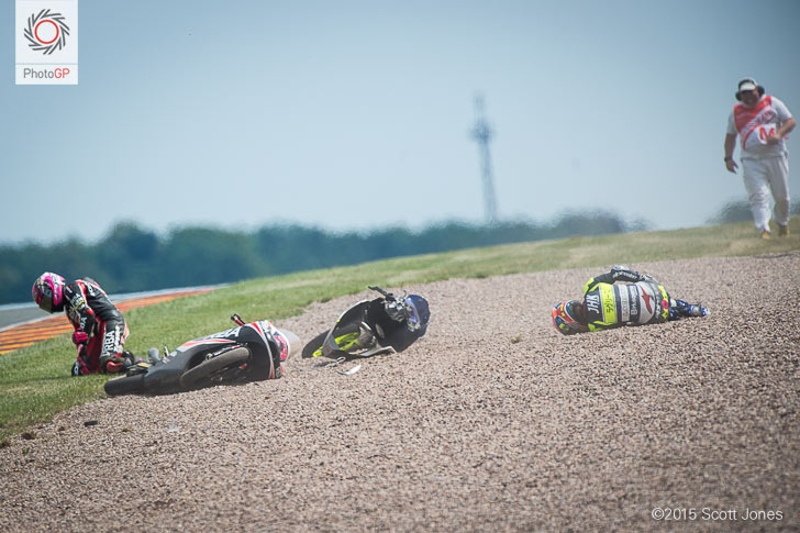 Sachsenring 2015 Moto3 crash Carrasco Herrera