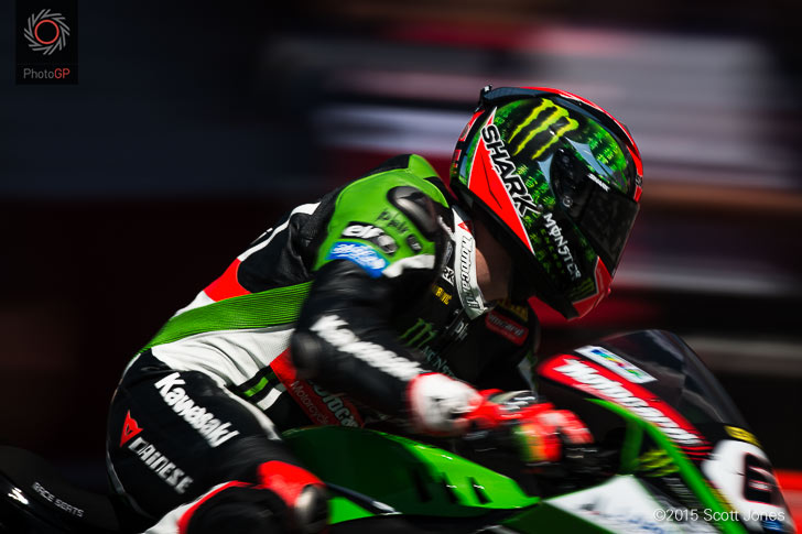 Tom Sykes Kawasaki WSBK 2015 Laguna Seca