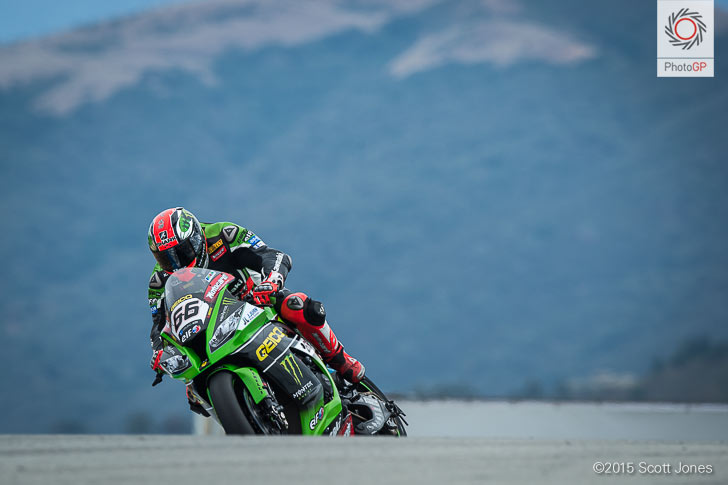 Tom Sykes Kawasaki WSBK Laguna Seca