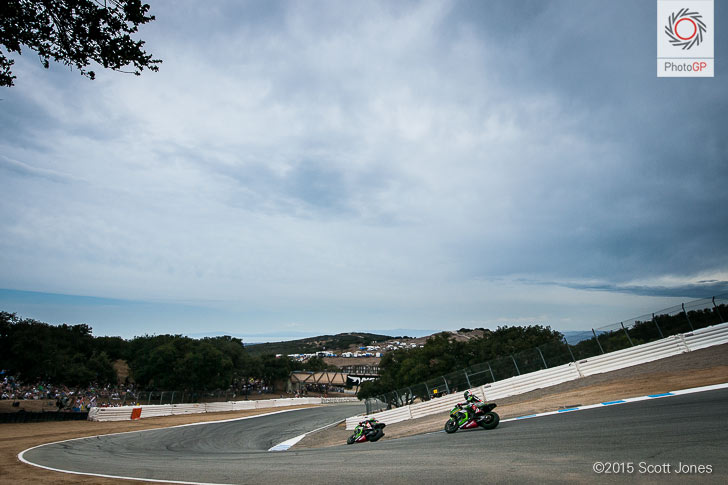 WSBK Laguna Seca Corckscrew