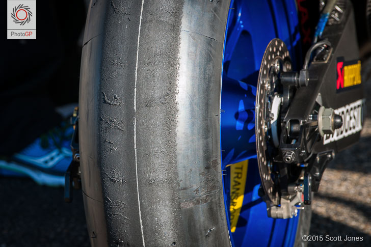 Yamaha Bridgestone rear tire