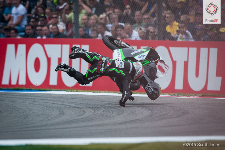 Zulfahmi Khairuddin Remy Gardner crash Assen 2015