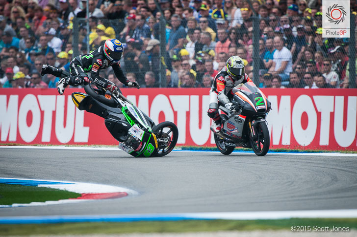 Zulfahmi Khairuddin Remy Gardner crash Assen 2015