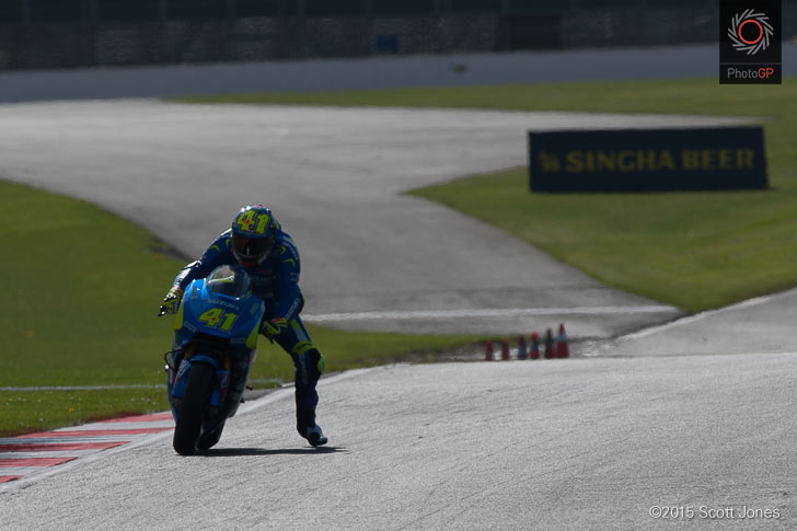 Aleix Espargaro Silverstone 2015