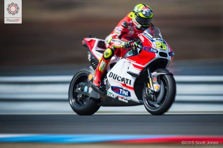 Andrea Iannone Ducati Brno 2015 Friday