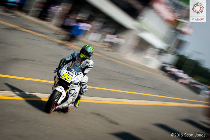 Cal Crutchlow Honda Brno 2015 Friday