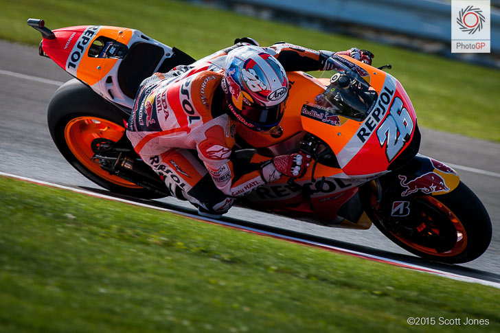 Dani Pedrosa Silverstone 2015