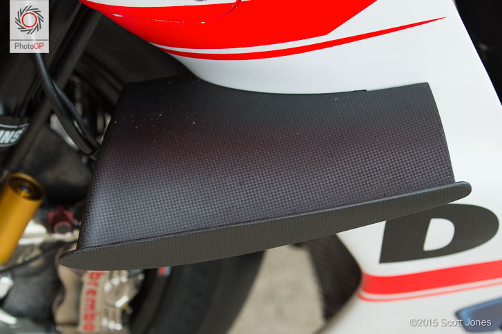 Ducati GP15 Winglets Silverstone 2015 bike 2