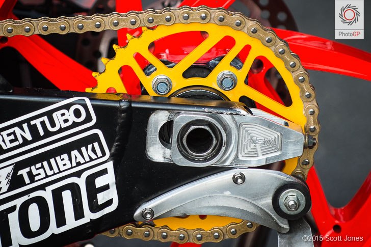 Forward Yamaha rear sprocket Brno 2015