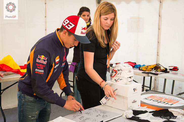 Marc Marquez riders for health 2015