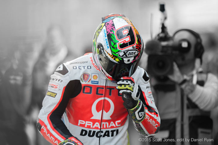 Danilo Petrucci Silverstone 2015 raw-Daniel Ryan1