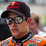 Marc Marquez Mugello Crash Grid 2013