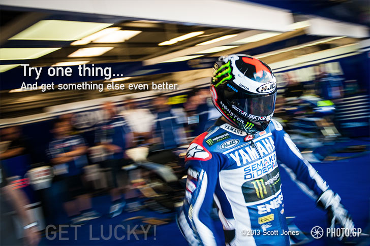 MotoGP Jorge Lorenzo Silverstone garage Yamaha