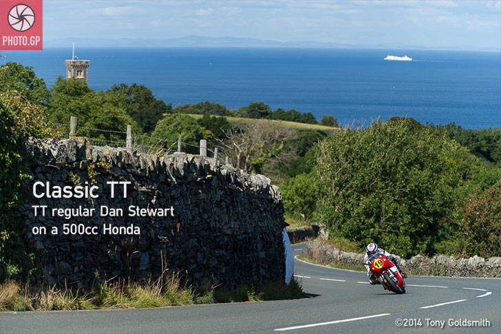 Classic TT Isle of Man Dan Stewart Honda