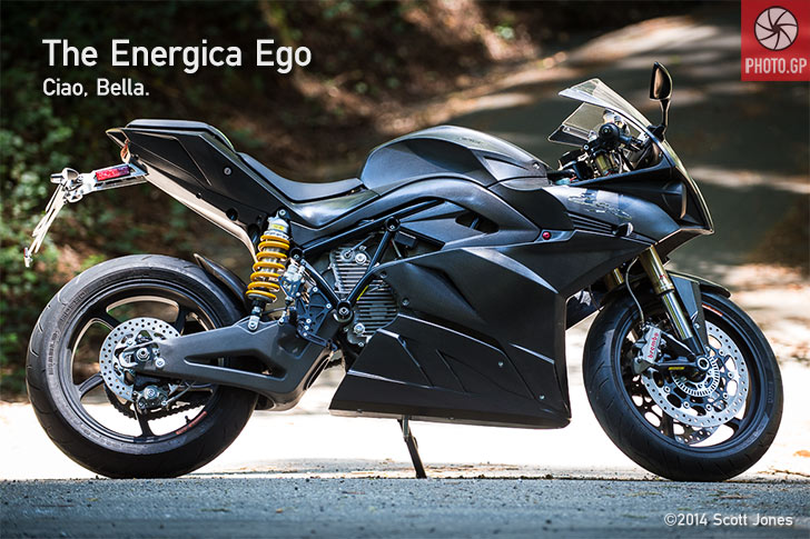 Energica Ego Electric motorcycle