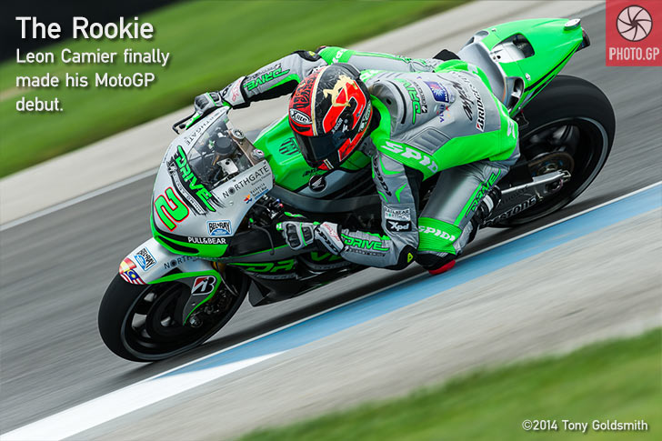 Leon Camier Honda Indy MotoGP