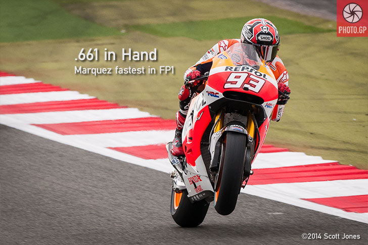 Marc Marquez Silverstone FP1