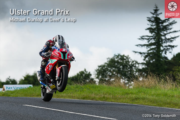 Michael Dunlop Ulster GP at Deer's Leap