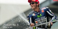 Valentino Rossi IMS MotoGP Podium by Tony Goldsmith