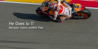 Marc Marquez Aragon Pole Position