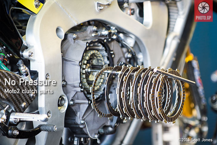 Moto2 clutch parts