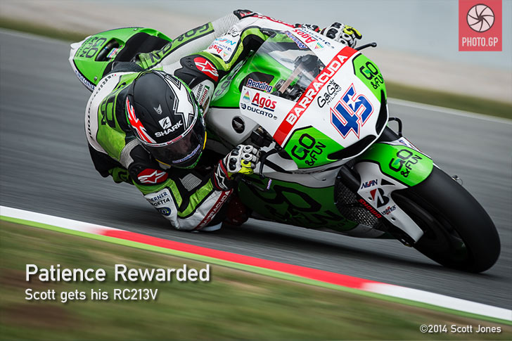 Scott Redding Catalunya Test 2014
