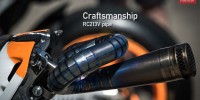 Honda RC213V exhaust pipe