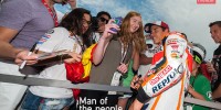 Marc Marquez Autograph and photo IMS 2014