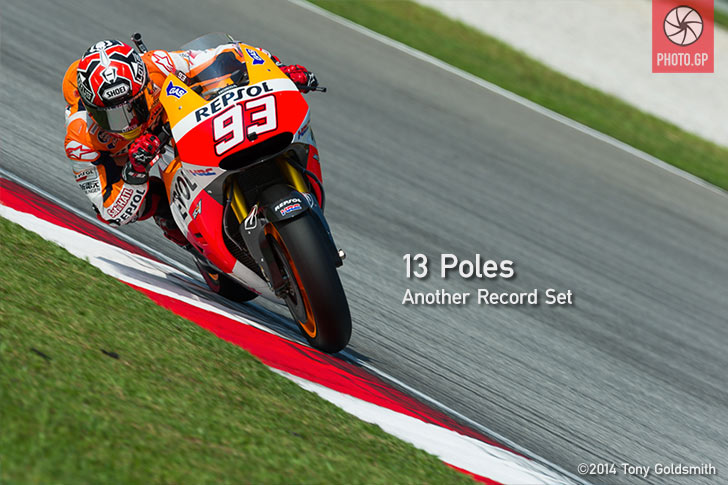 Marc Marquez pole position Sepang MotoGP