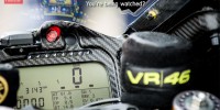 Valentino Rossi Yamaha M1 dashboard