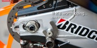 Repsol Honda RC213V rear wheel speed sensor