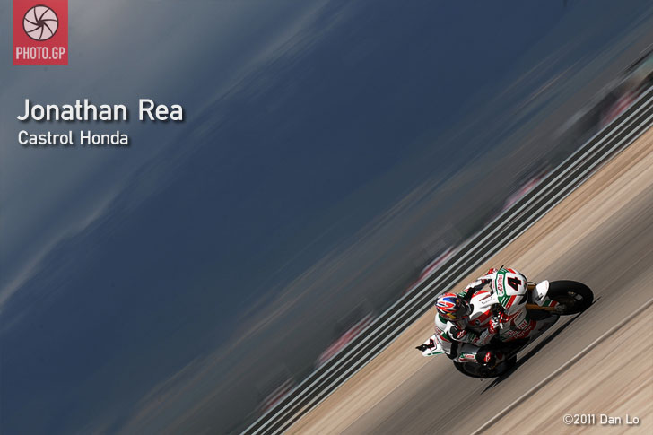 jonathan rea at Miller Motor Sports Park 2011 WSBK
