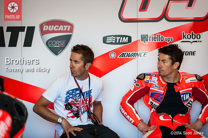 Tommy Hayden Nicky Hayden Laguna Seca 2013