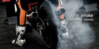 Jack Miller burnout Valencia 2014 KTM
