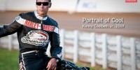 Kenny Coolbeth Jr. at the Indy Mile flat track