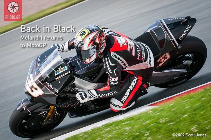 Marco Melandri 2009 Germany MotoGP Hayate