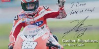 Nicky Hayden Custom Signatures Ducati