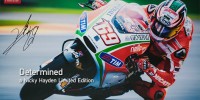 Nicky Hayden signed memorabilia Determined limited edition Ducati