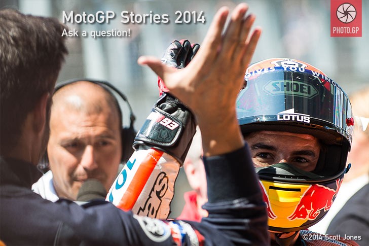 Marc Marquez Le Mans 2014 Honda