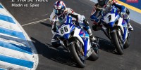Mat Mladin Ben Spies Suzuki Laguna Seca 2007
