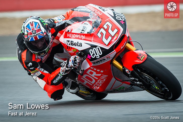 Sam Lowes Silverstone Moto2 2014 Speed Up