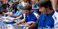 USGP fan autograph session Lorenzo Bostrum Vermeulen Toriano Wilson